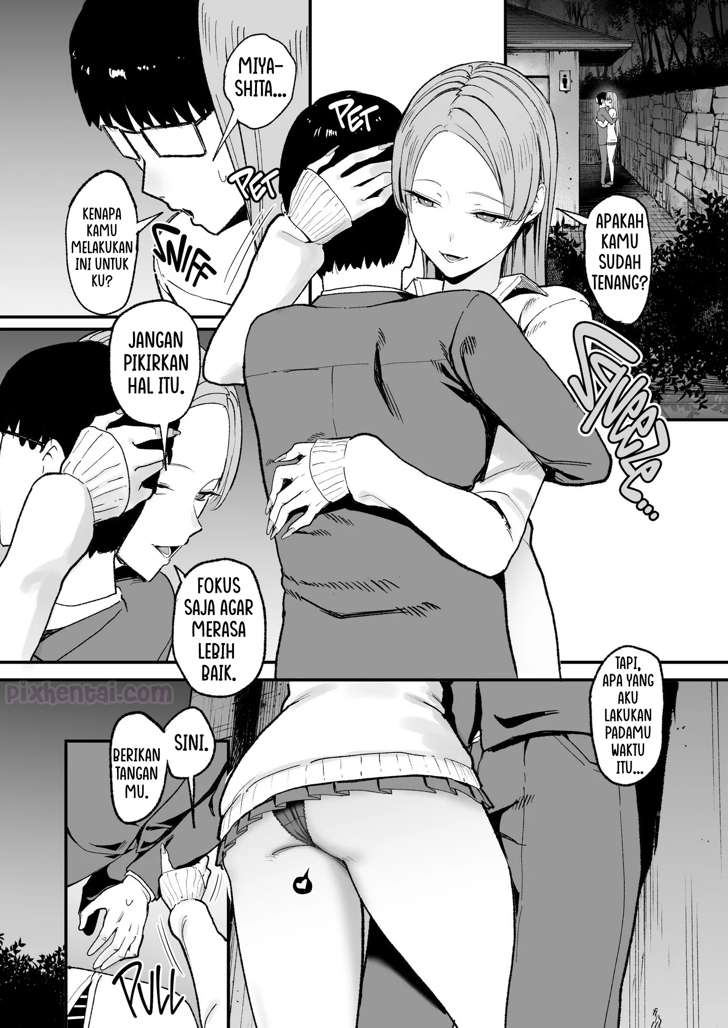 Komik hentai xxx manga sex bokep The Gyaru I Hang Out with Lets Me Use Her Pussy 5 page 26